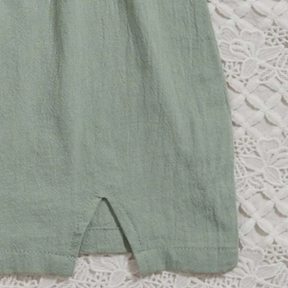 Solid Ruched Bust Cami Dress - Picture 5 of 5